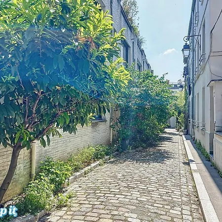 Calm & Cozy Flat Flowered Alley Sleeps 4 * Paris